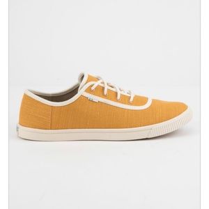 TOMS Carmel Sunflower Womens Canvas Sneakers